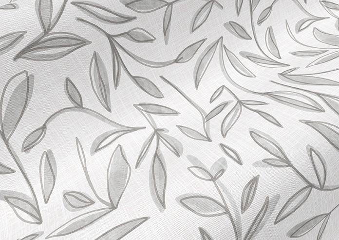Winding Leaves, Grigio - Roller Blind - Image 4